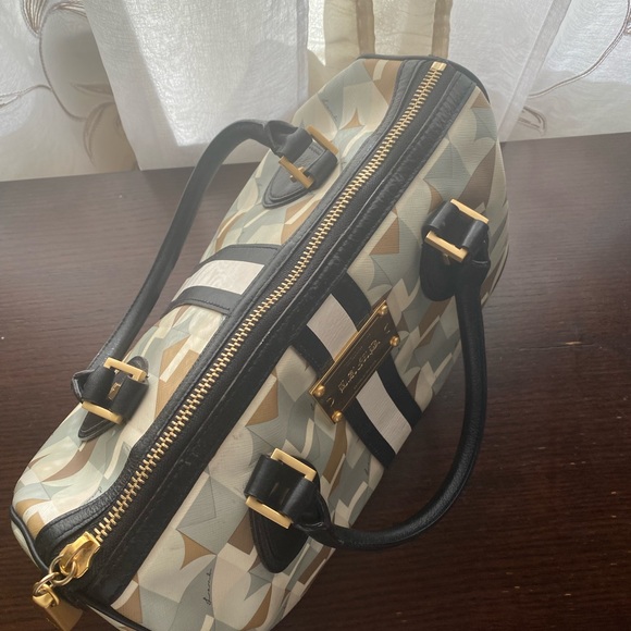 L.A.M.B. By Gwen Stefani Geometric Print Tote Bag Y2K - Picture 4 of 11